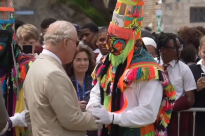 King Charles III honoured with cultural display on first Bermuda visit