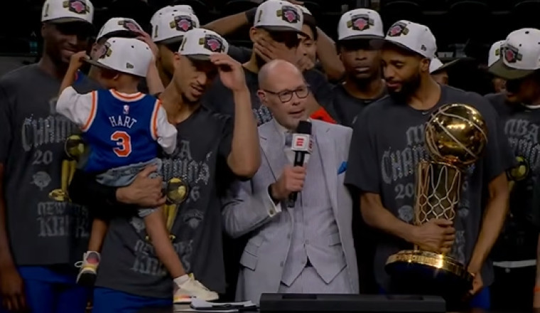 New York Knicks crowned NBA champions after 50-year wait